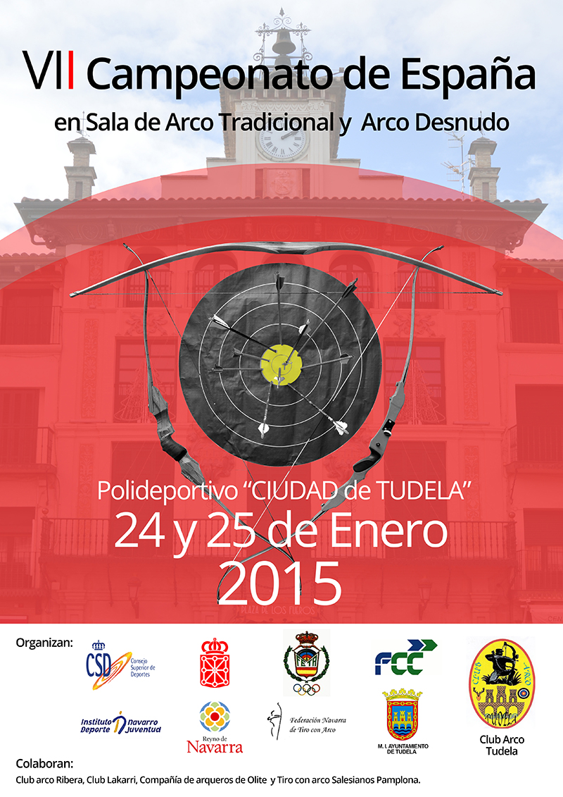 Calendario del VII Campeonato de Espa&ntilde;a de Arco Tradicional y Desnudo